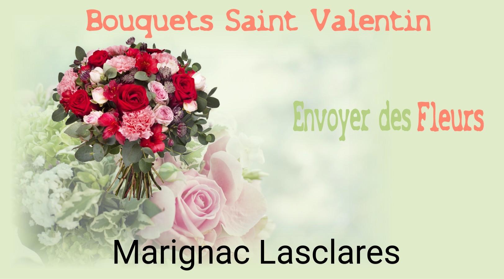 Roses de Saint-Valentin livrées à Marignac-Lasclares